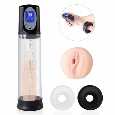 29cm Automatic Mens Sex Toys จอแสดงผล LCD ปั๊มขยายเพนนี ROHS Certified