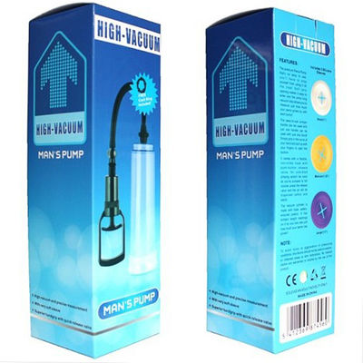 ABS อวัยวะเพศชายปั๊มสูญญากาศ Mens Sex Toys Extender 19cm เป็นมิตรกับสิ่งแวดล้อม