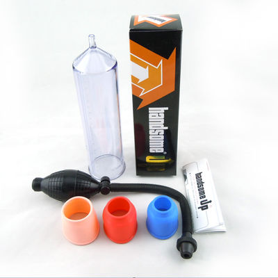 OEM ODM 20cm Enlargement Mens Sex Toys อุปกรณ์ปั๊มอวัยวะเพศชาย