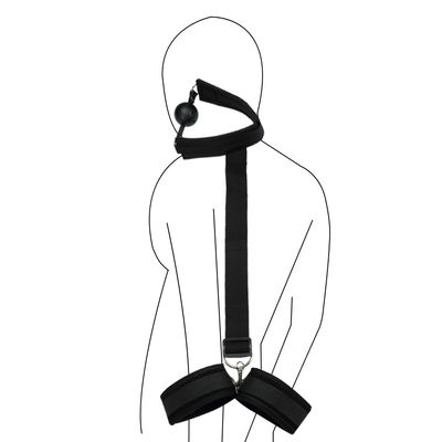 Sex Handcuff BDSM ภายใต้ Bed Bondage ชุดปรับเป็นมิตรกับสิ่งแวดล้อม