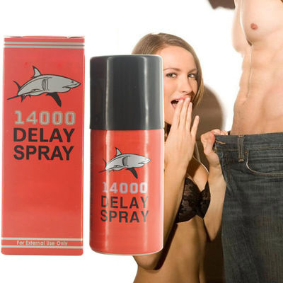 Shark Deadly 140000 Sex Herbal Delay Spray Overspeed Penis เวลานาน 40ml