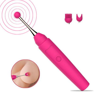 17.6 ซม. นวดหัวนม G Spot Vibrators Clitoris เพศหญิงของเล่น Single Speed