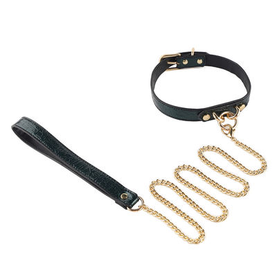 หนังเป็นมิตรกับสิ่งแวดล้อม bdsm เข็มขัดกุญแจมือ Restraint Fetish Bondage ROHS
