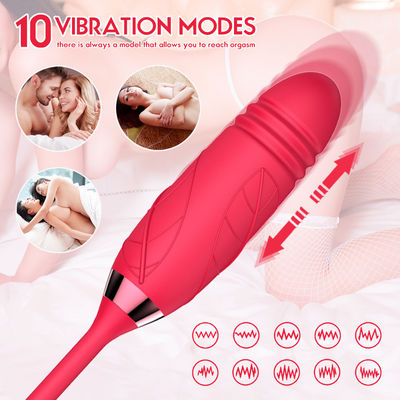 เครื่องสั่นดูดน้ำผึ้งเซ็กส์ทอย IPX7 Nipple Clitoral Stimulation สำหรับผู้ใหญ่