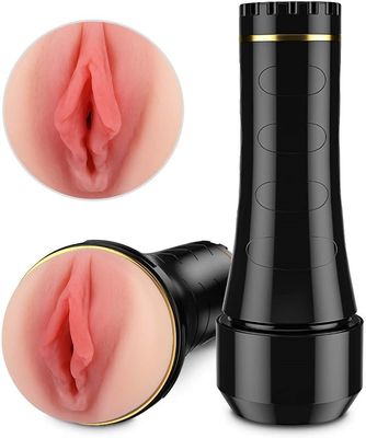 เครื่องทำความร้อน Telescopic Male Masturbation Cup องศาไร้สายหมุนได้ 26.5cm
