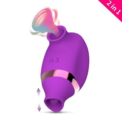 7 ความถี่สั่นน้ำผึ้งเซ็กส์ทอย Cunnilingus ดูดกันน้ำ IPX7