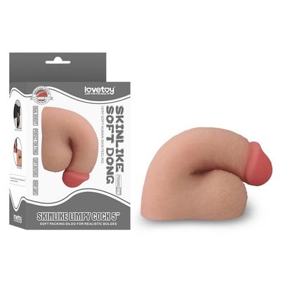 5 นิ้ว 126 มม. Limpy Cock Soft Dildo Sex Toy สมจริงสำหรับเลสเบี้ยน