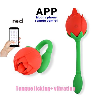Nipple Sucking Vibrator เซ็กส์ทอย APP ควบคุม 45dB เสียงรบกวนต่ำ Vibrating Egg