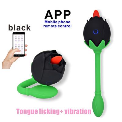 Nipple Sucking Vibrator เซ็กส์ทอย APP ควบคุม 45dB เสียงรบกวนต่ำ Vibrating Egg