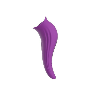 Rose Adult Sex Vibrators Nipple เครื่องกระตุ้นสูญญากาศ Clit Sucker ที่ทรงพลัง 12.5cm