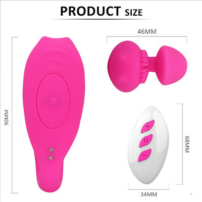 เร้าอารมณ์ไร้สายสั่นเซ็กส์ทอย G Spot U รูป Clitoris Stimulator