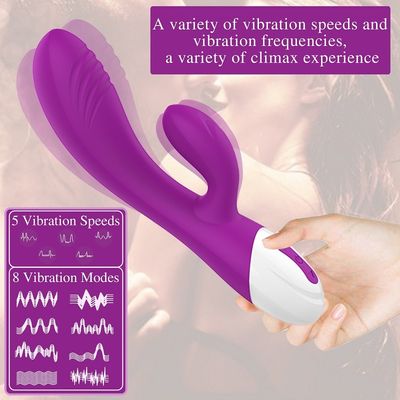 ROHS Certified Vibrator Sex Toy การชาร์จ USB สำหรับ G Spot Clitoris Stimulator