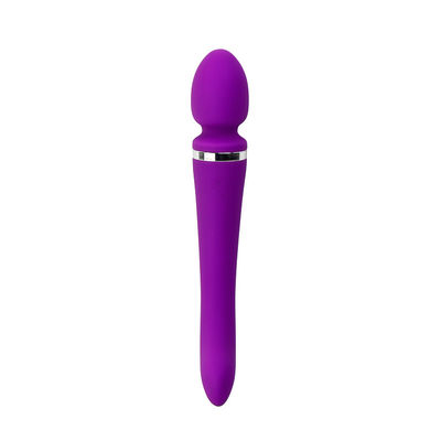 10 Speeds Silent Magic Wand Dual Motor 22cm Skin Friendly