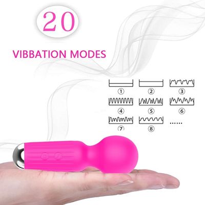 Ipx5 Waterproof Magic Wand G Spot 20 ความถี่ Dildo Penis สำหรับผู้หญิง