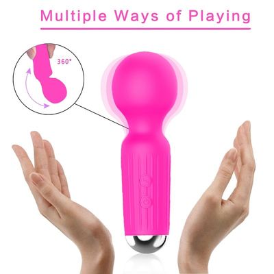 Ipx5 Waterproof Magic Wand G Spot 20 ความถี่ Dildo Penis สำหรับผู้หญิง