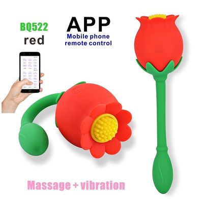 9 ความเร็วผู้หญิงเซ็กส์ทอยบลูทูธไร้สาย APP ควบคุม 50db เสียงรบกวนต่ำ