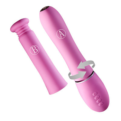 ROHS Wifi APP ควบคุมซิลิโคน Telescopic Dildo พร้อมกล้องเอนโดสโคป