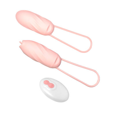 รีโมทคอนโทรลไร้สายสตรีเซ็กส์ทอยสั่นไข่ 128g Kegel Ball