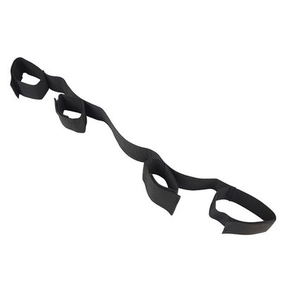 เกม SM BDSM Sex Fetish Bondage ข้อเท้าขาไนลอน Slave Handcuffs 57cm