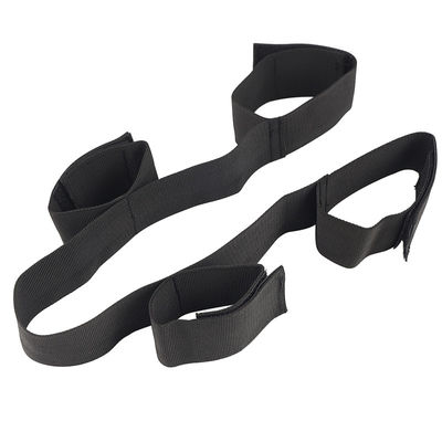 เกม SM BDSM Sex Fetish Bondage ข้อเท้าขาไนลอน Slave Handcuffs 57cm