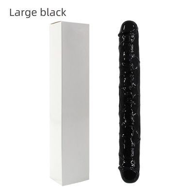 ซิลิโคนสมจริง LGBT เซ็กส์ทอย Double Head Non Vibrator 37.4 ซม. สำหรับผู้หญิง