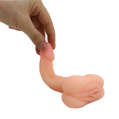 TPE สมจริงบิ๊ก Dildo สมจริง Masturbator อัตโนมัติคัพ 20cm