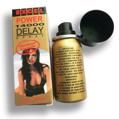 อวัยวะเพศชายยืดเวลานาน Excel Power 14000 Delay Spray 45ml FDA Approved